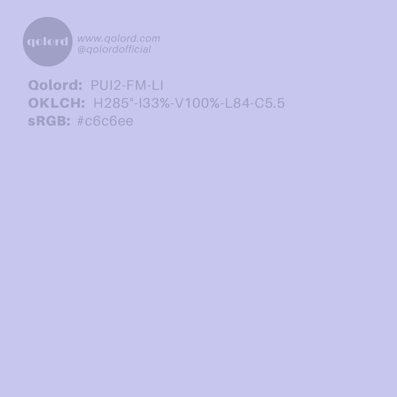 Light Fully-Muted Indigo | PUI2-FM-LI