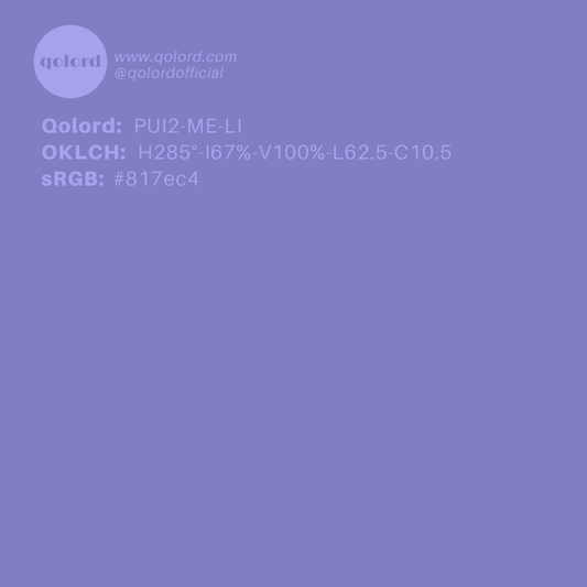 Light Medium Indigo | PUI2-ME-LI