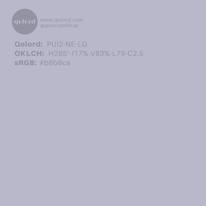 Lightened Neutral Indigo | PUI2-NE-LG