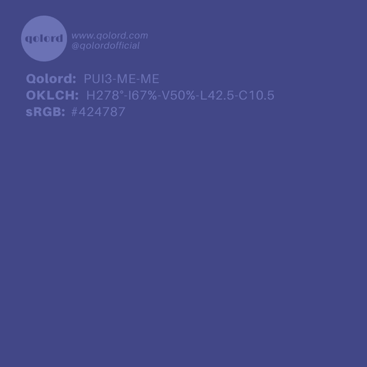 Medium Indigo | PUI3-ME-ME