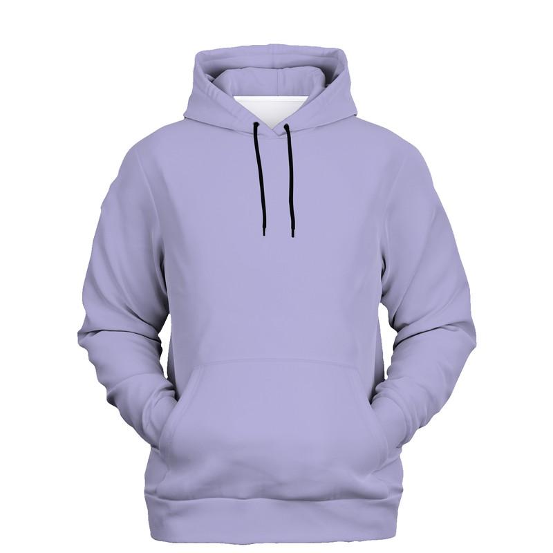 Pale Pastel Blue Hoodie (C30M30Y0K0) - Ghost Front