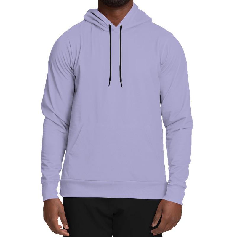 Pale Pastel Blue Hoodie (C30M30Y0K0) - Man Front