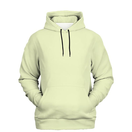 Pale Pastel Warm Green Hoodie (C8M0Y30K0) - Ghost Front