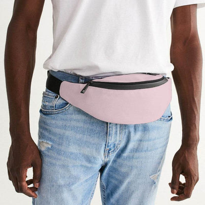 Pale Pink Belt Bag (PI-NE-LI) - Man Front CloseUp