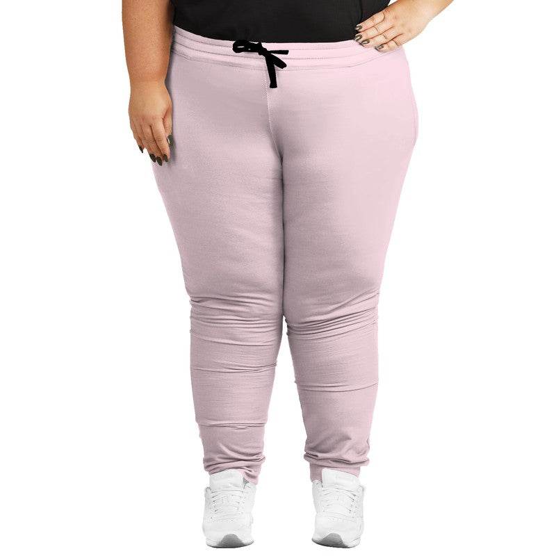 Pale Pink Joggers PLUS (PI-NE-LI) - Woman Front PLUS