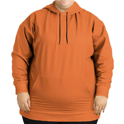 Papaya Hoodie PLUS (OR2-CL-ME) - Woman Front PLUS