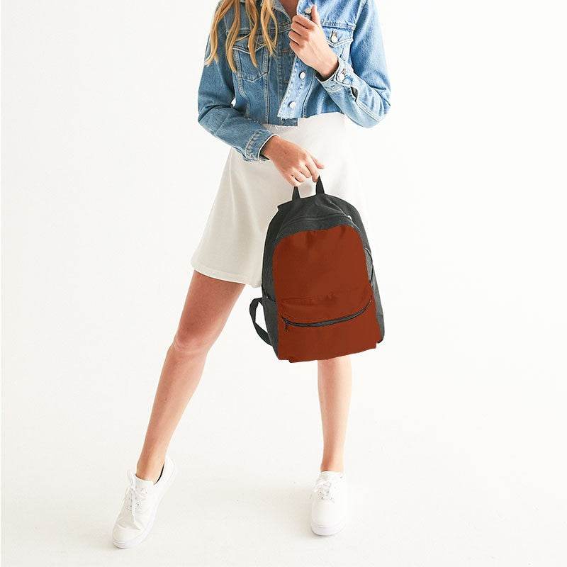 Paprika Canvas Backpack (OR3-ME-DE) - Woman