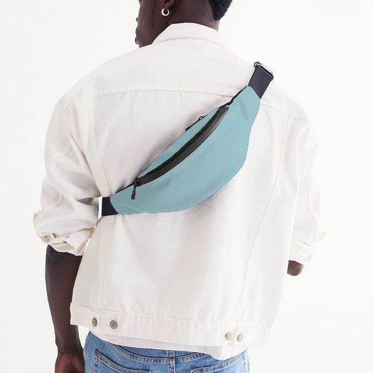 Pastel Blue Belt Bag (C-MU-LI) - Man Back