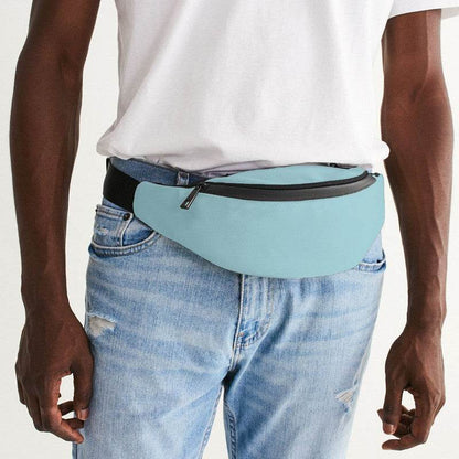 Pastel Blue Belt Bag (C-MU-LI) - Man Front CloseUp