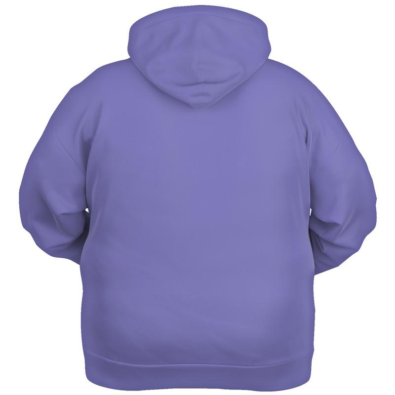 Pastel Blue Hoodie (C60M60Y0K0) - Ghost Back PLUS