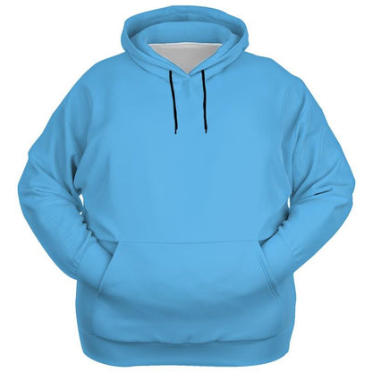 Pastel Cyan Hoodie (C60M15Y0K0) - Ghost Front PLUS