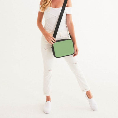 Pastel Green Crossbody Bag (GL2-ME-LI) - Woman Front