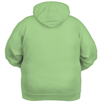 Pastel Green Hoodie PLUS (GL2-ME-LI) - Ghost Back PLUS