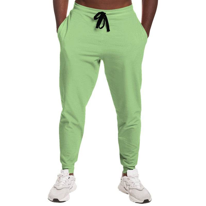 Pastel Green Joggers (GL2-ME-LI) - Man Front