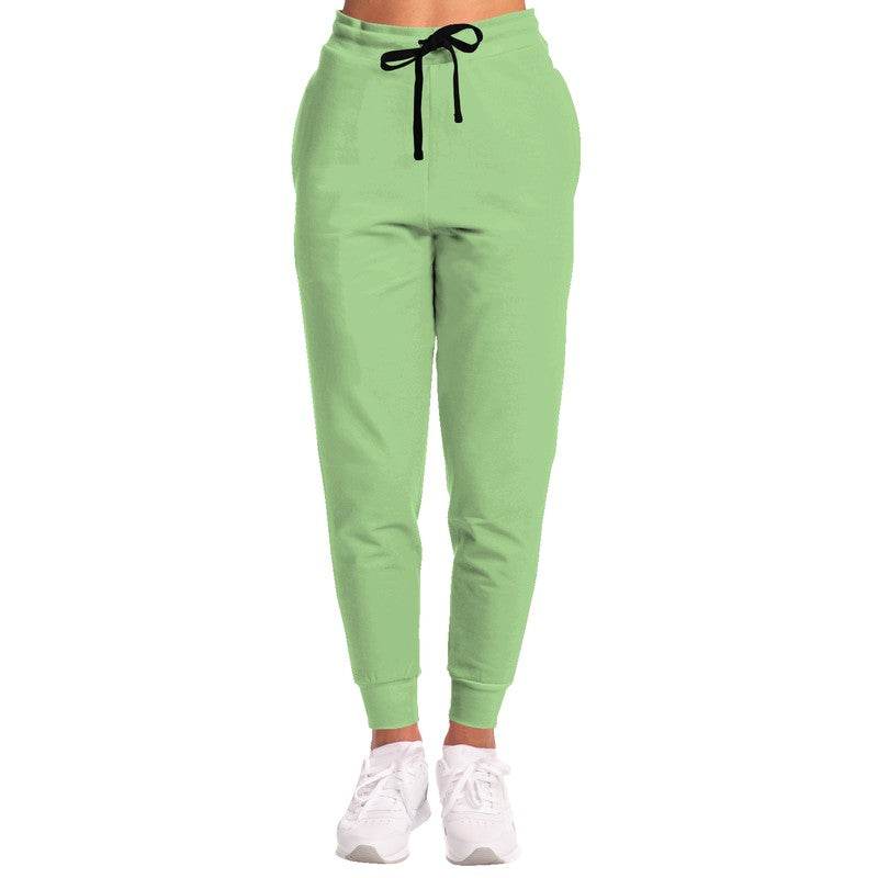 Pastel Green Joggers (GL2-ME-LI) - Woman Front