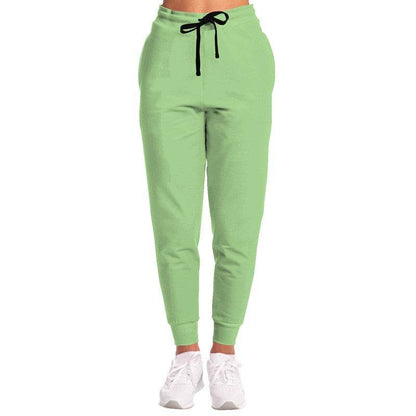 Pastel Green Joggers (GL2-ME-LI) - Woman Front