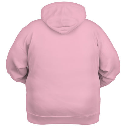 Pastel Pink Hoodie PLUS (PI-FM-LI) - Ghost Back PLUS