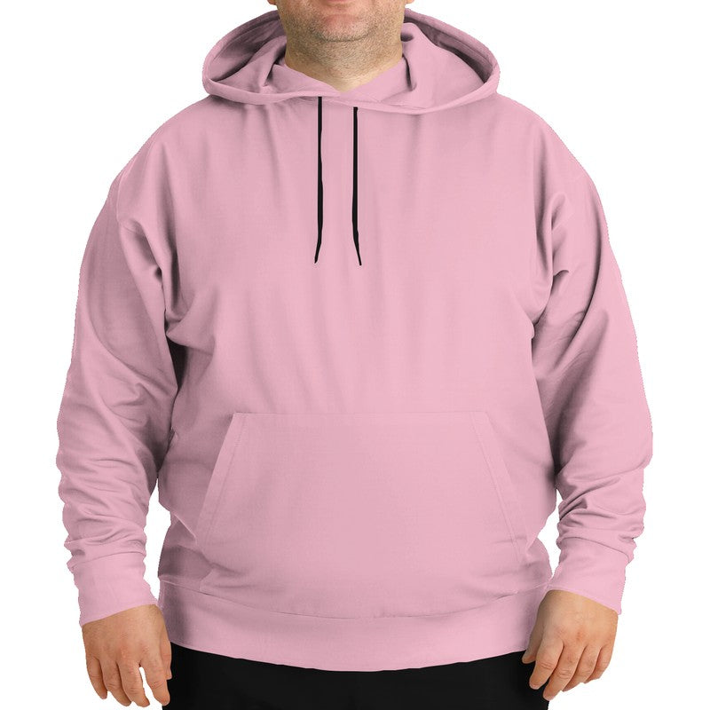 Pastel Pink Hoodie PLUS (PI-FM-LI) - Man Front PLUS
