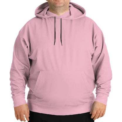 Pastel Pink Hoodie PLUS (PI-FM-LI) - Man Front PLUS