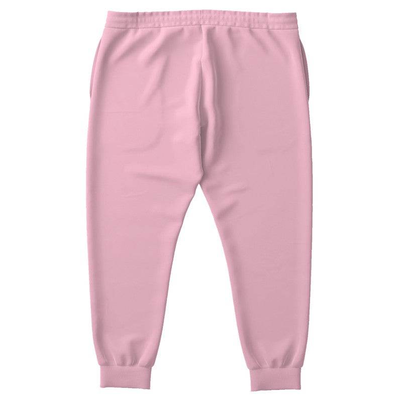 Pastel Pink Joggers PLUS (PI-FM-LI) - Back PLUS