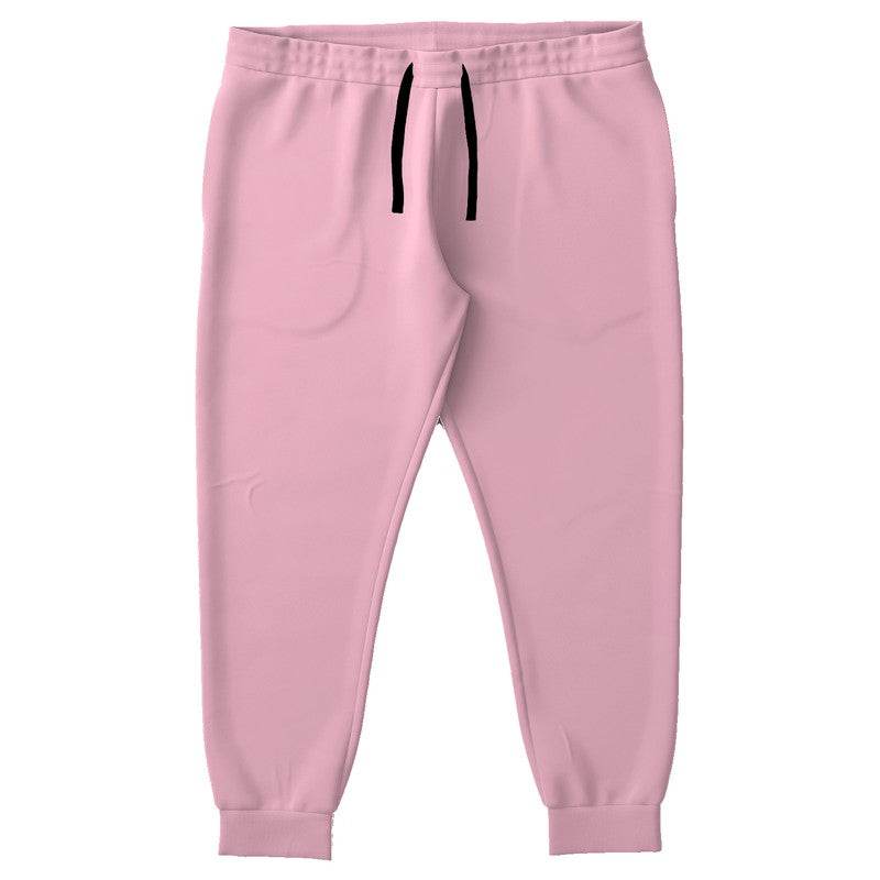 Pastel Pink Joggers PLUS (PI-FM-LI) - Front PLUS