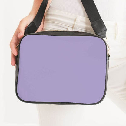Pastel Purple Crossbody Bag (PU-MU-LI) - Woman Front CloseUp