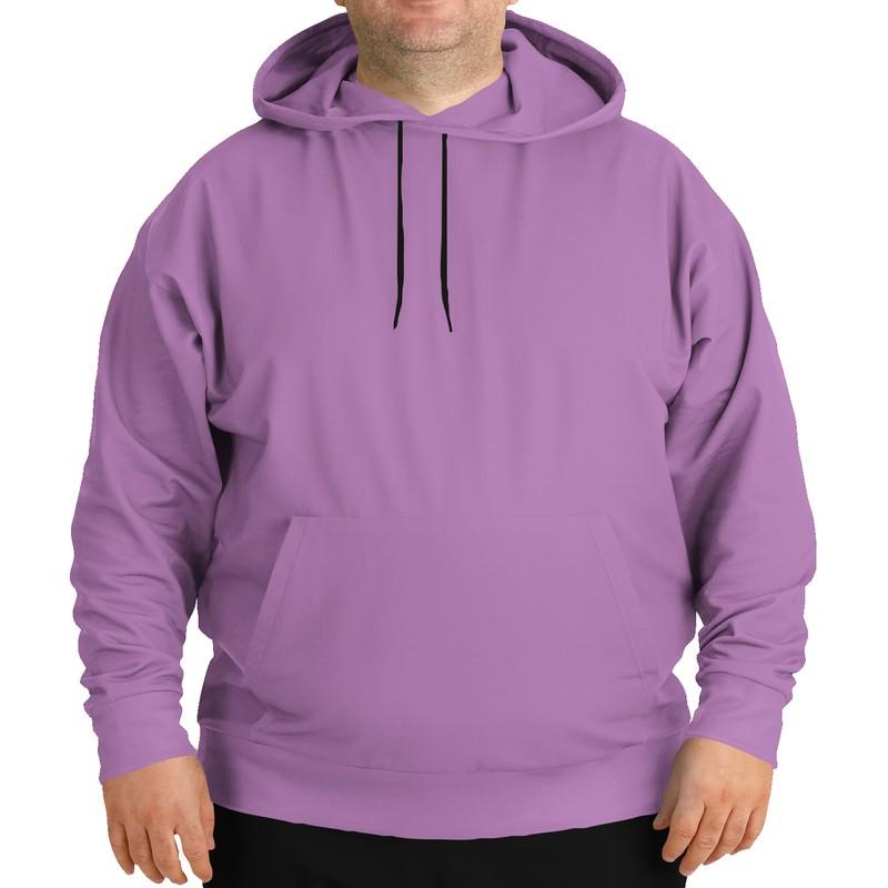 Pastel Purple Hoodie (C30M60Y0K0) - Man Front PLUS