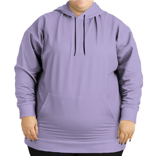 Pastel Purple Hoodie PLUS (PU-MU-LI) - Woman Front PLUS