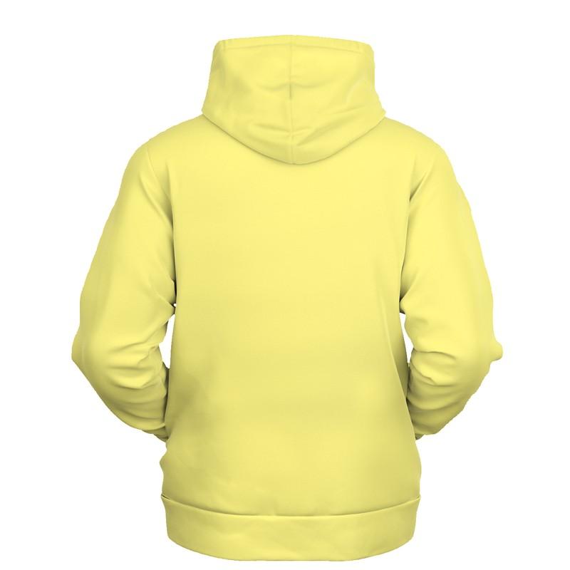 Pastel Yellow Hoodie (C0M0Y60K0) - Ghost Back