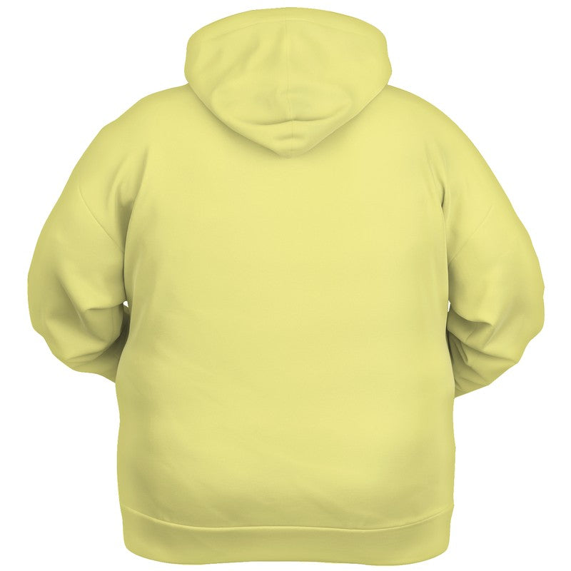 Pastel Yellow Hoodie PLUS (LY2-ME-LI) - Ghost Back PLUS