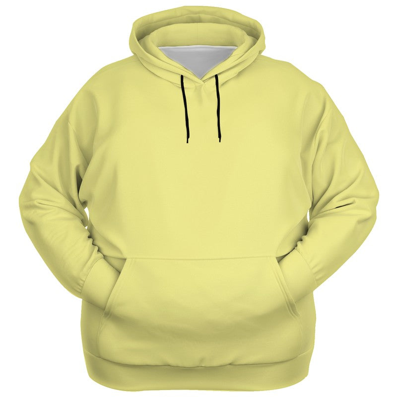 Pastel Yellow Hoodie PLUS (LY2-ME-LI) - Ghost Front PLUS