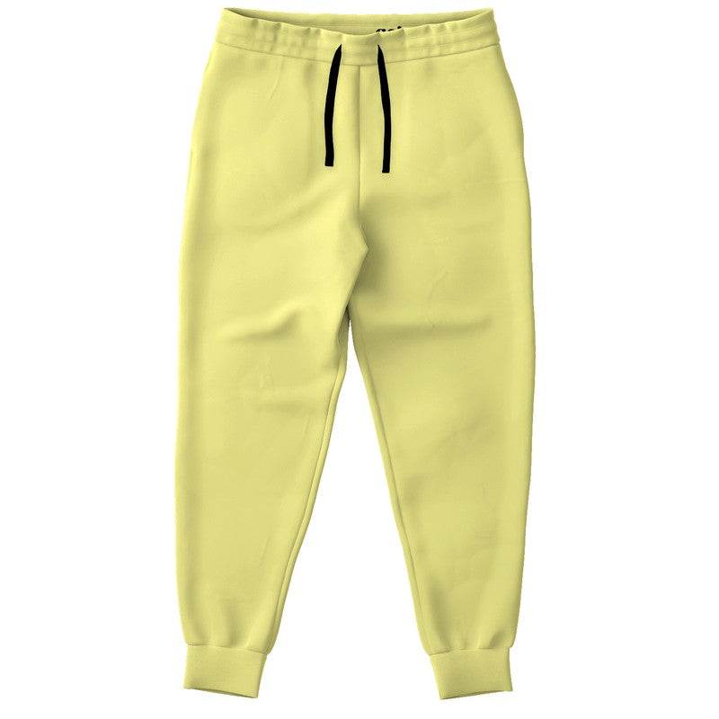 Pastel Yellow Joggers (LY2-ME-LI) - Front