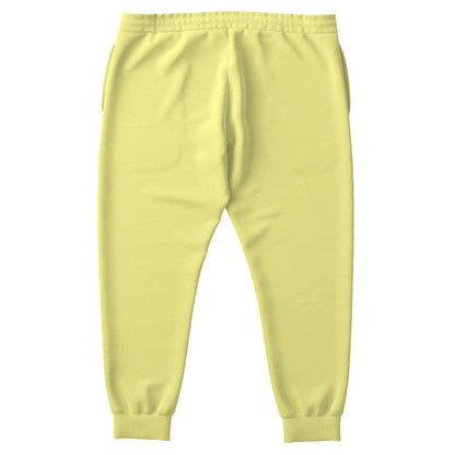 Pastel Yellow Joggers PLUS (LY2-ME-LI) - Back PLUS