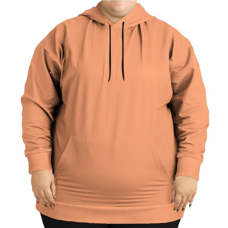 Peach Hoodie (C0M45Y60K0) - Woman Front PLUS