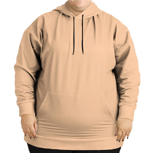Peach Hoodie PLUS (O-MU-LI) - Woman Front PLUS