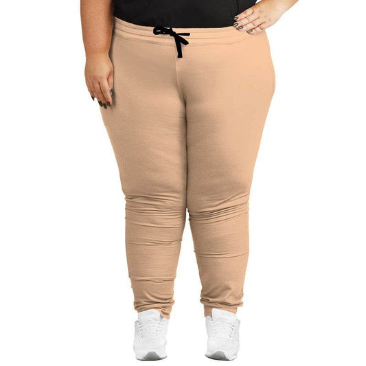 Peach Joggers PLUS (O-MU-LI) - Woman Front PLUS