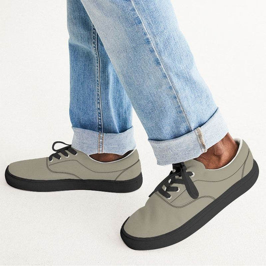 Pearl Men's Canvas Sneakers (Y-NE-ML) - Man CloseUp