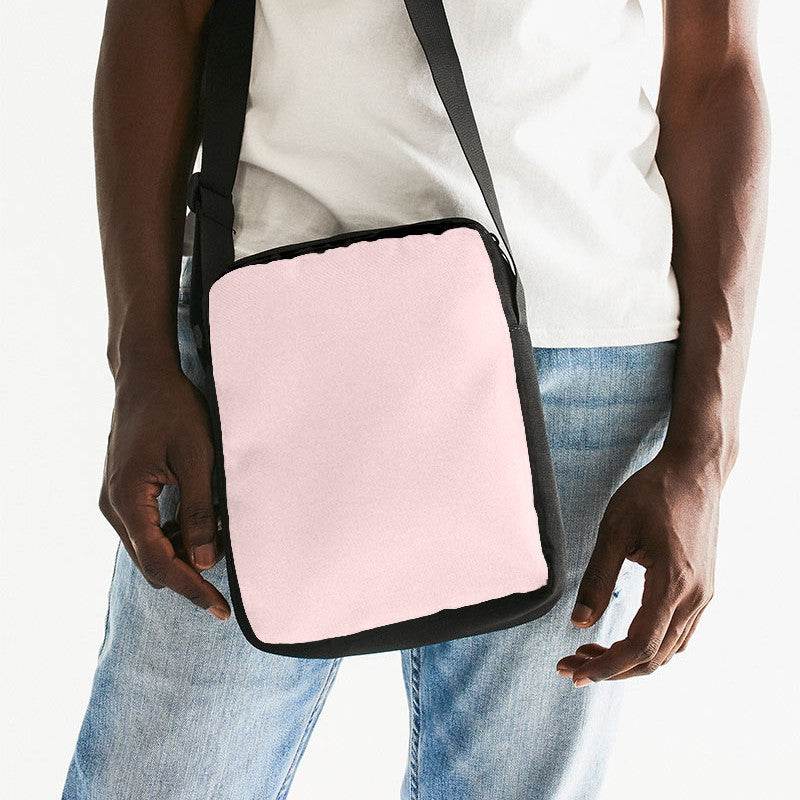 Pearl Pink Messenger Pouch (RPI2-NE-LI) - Man Front CloseUp