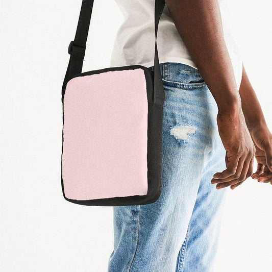 Pearl Pink Messenger Pouch (RPI2-NE-LI) - Man Side CloseUp