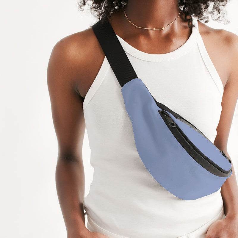 Periwinkle Belt Bag (I-MU-LI) - Woman Front CloseUp