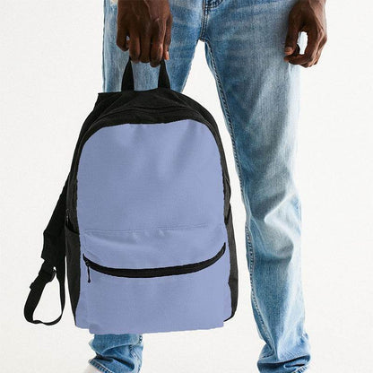 Periwinkle Canvas Backpack (I-MU-LI) - Man Holding