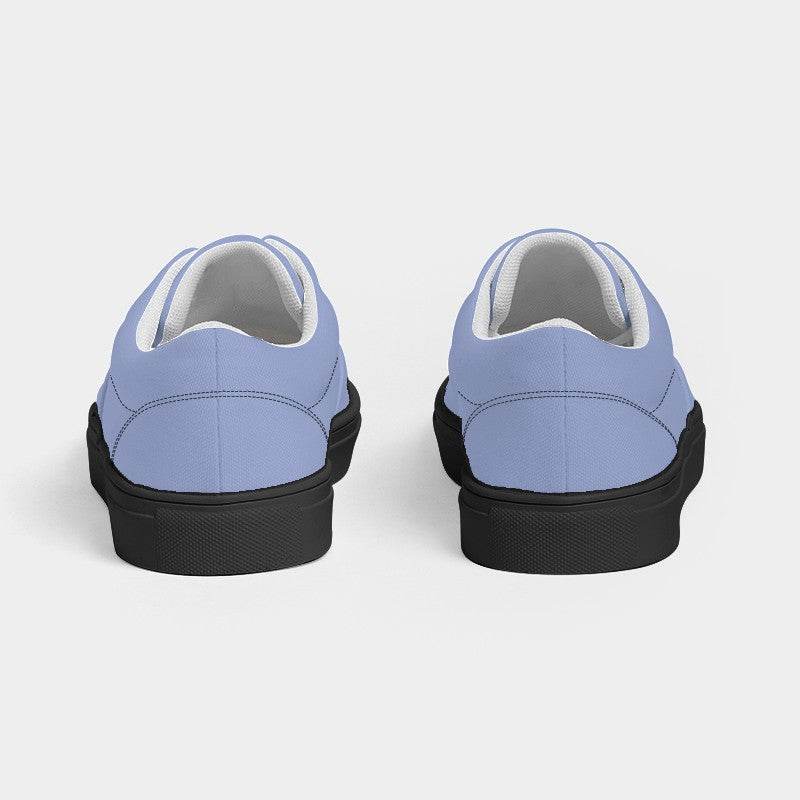 Periwinkle Men's Canvas Sneakers (I-MU-LI) - Back