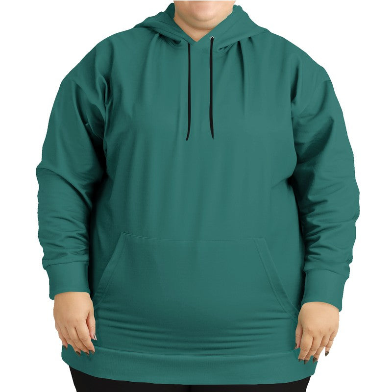Pine Green Hoodie PLUS (CBG3-ME-DE) - Woman Front PLUS