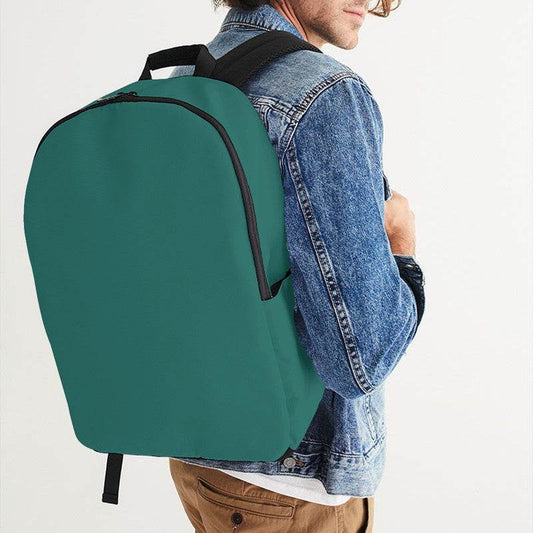 Pine Green Waterproof Backpack (CBG3-ME-DE) - Man CloseUp