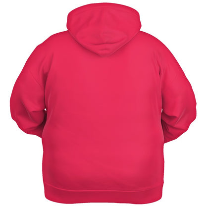 Pink-Red Hoodie PLUS (RPI2-BR-ME) - Ghost Back PLUS