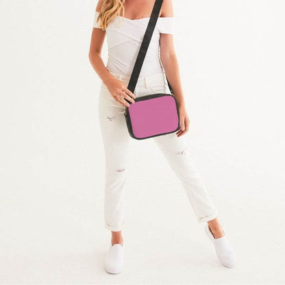 Pink Crossbody Bag (PIM1-ME-LI) - Woman Front