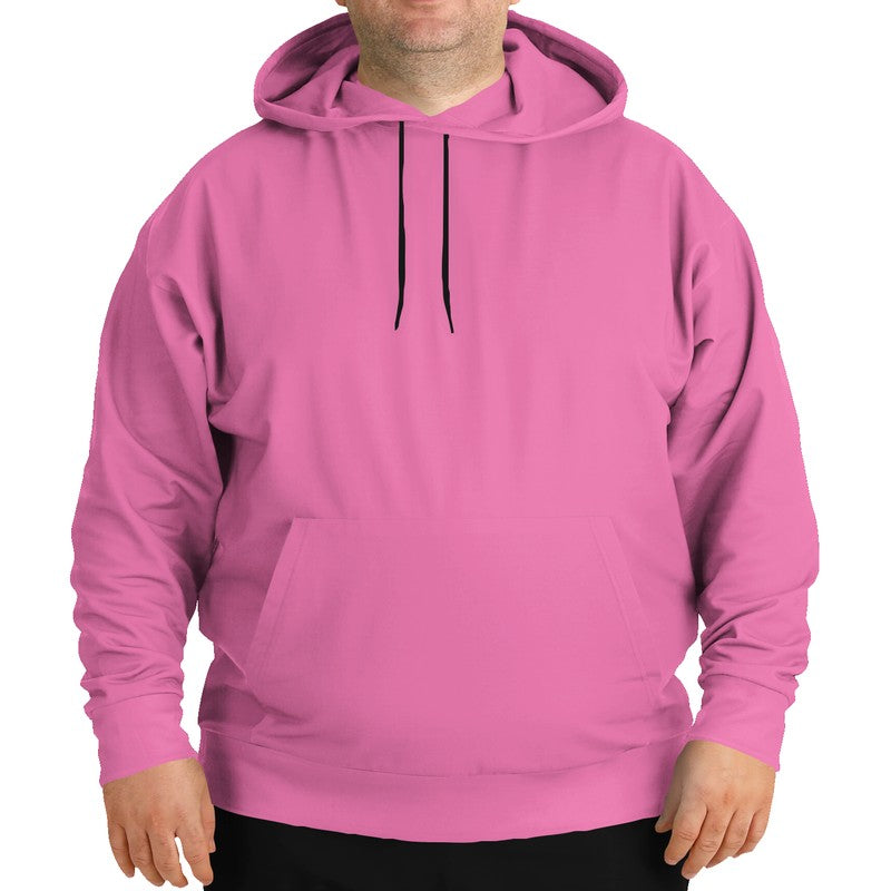 Pink Hoodie PLUS (PIM1-ME-LI) - Man Front PLUS