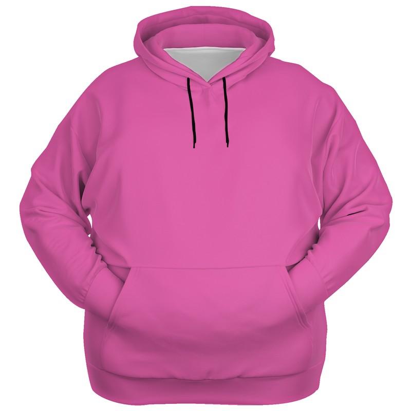 Pink Pullover Hoodie (C10M80Y0K0) - Ghost Front PLUS