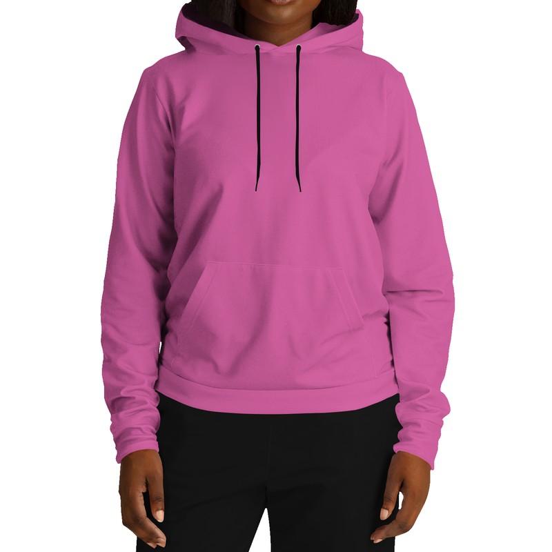 Pink Pullover Hoodie (C10M80Y0K0) - Woman Front