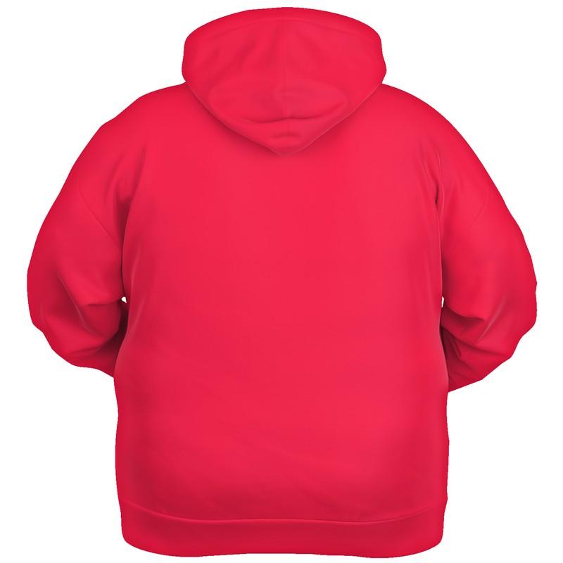 Pink Red Hoodie (C0M100Y75K0) - Ghost Back PLUS